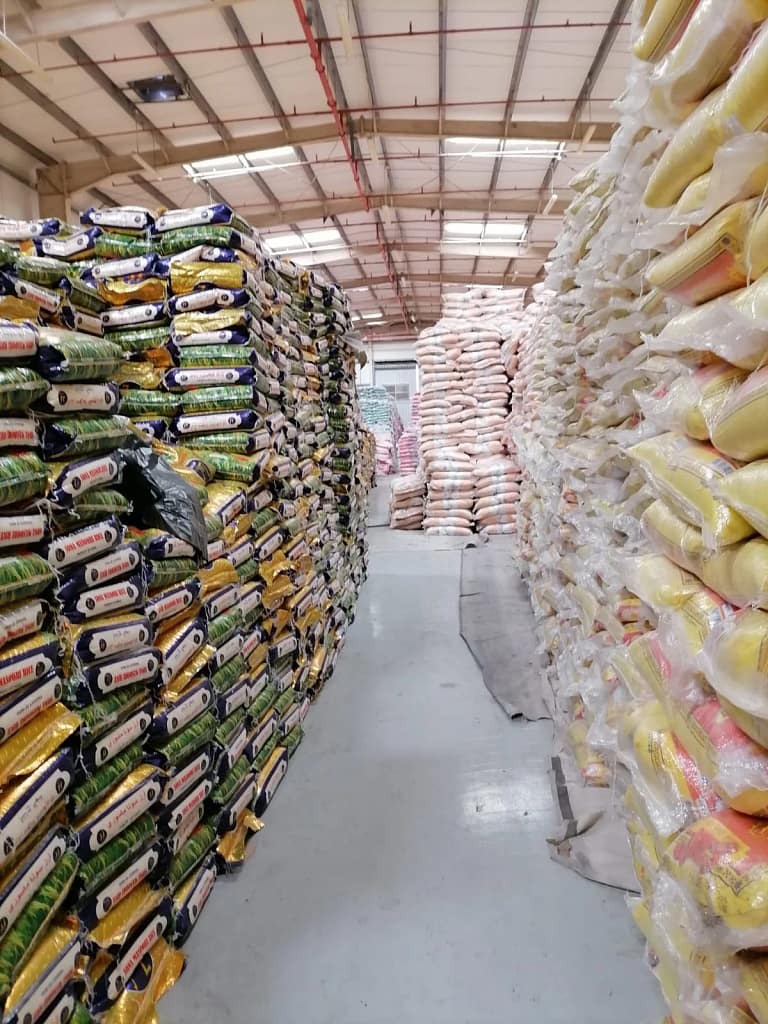 Goods Stored Inside Our Warehouse